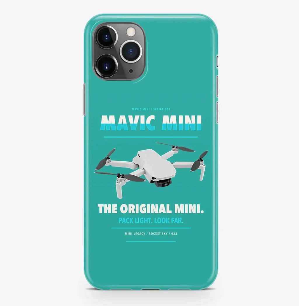 DJI Mavic Mini Case ProMax design on turquoise iphone case promax