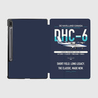 Thumbnail for DHC-6 Twin Otter Classic 300-G design on navy blue samsung tablet tablet case