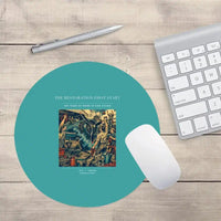 Thumbnail for VINTAGE G4455 - The Restoration First Start - Designed Mouse Pads design on turquoise round