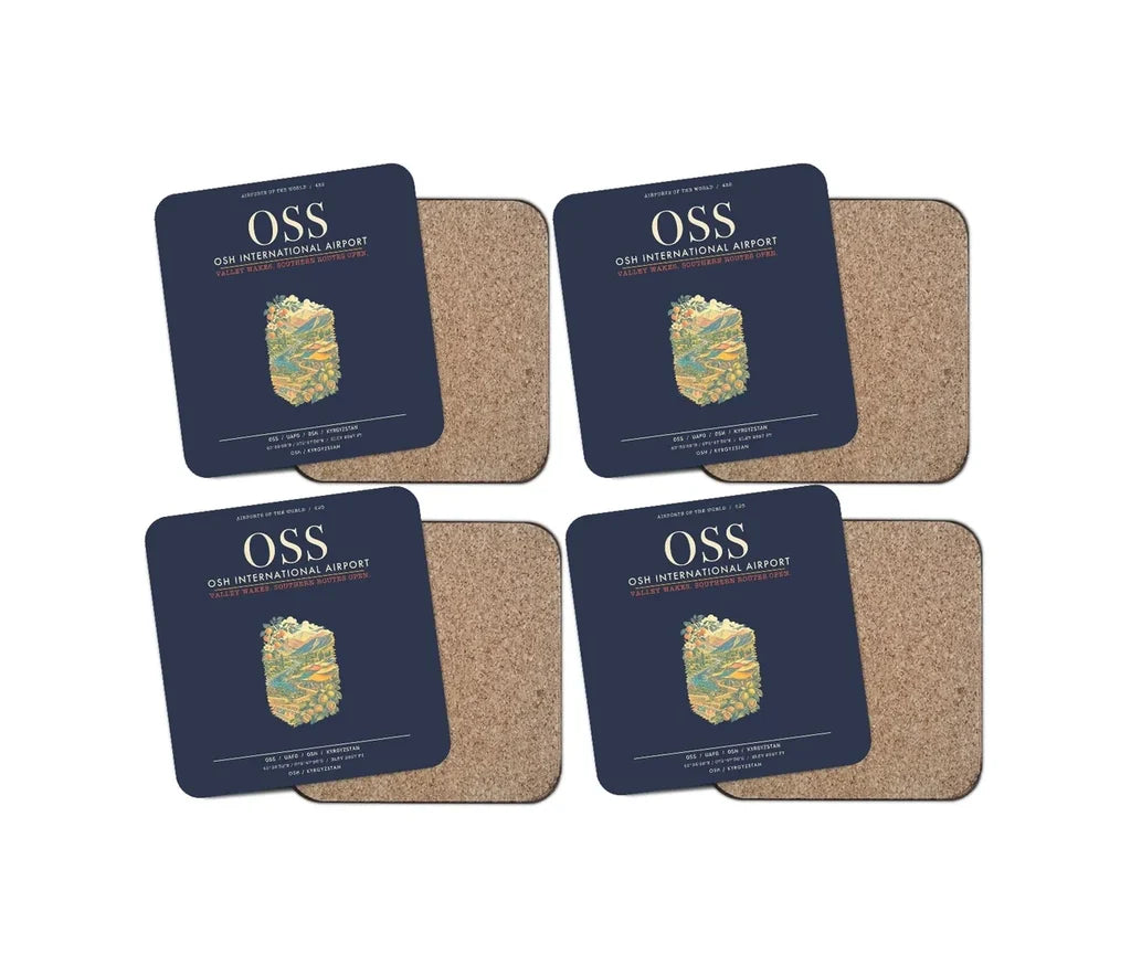 Osh International Airport OSS - Navy Blue