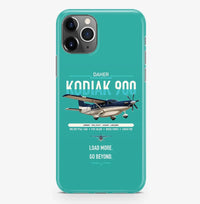 Thumbnail for Daher Kodiak 900 design on turquoise magsafe iphone case, for iPhone Pro Max