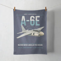 Thumbnail for A-6E Intruder design on navy blue towel