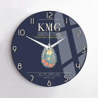 Thumbnail for Kunming Changshui International Airport KMG Wall-Clock No-Frame - Navy Blue