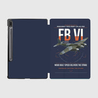 Thumbnail for de Havilland Mosquito FB VI design on navy blue samsung tablet tablet case