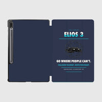 Thumbnail for Flyability Elios 3 design on navy blue samsung tablet tablet case