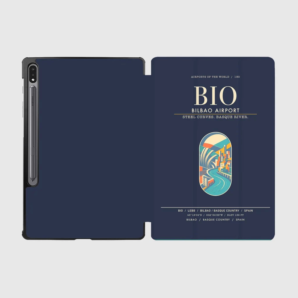 Bilbao Airport BIO - Navy Blue