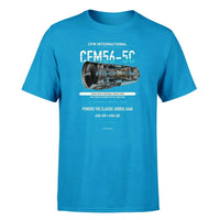 Thumbnail for CFM56-5C design on turquoise single side