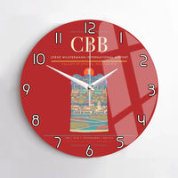 Thumbnail for Jorge Wilstermann International Airport CBB Wall-Clock No-Frame - Red
