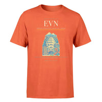 Thumbnail for Zvartnots International Airport (EVN) T-Shirt single-side front print in Orange | zvartnots-international-airport-evn-double-side-t-shirt