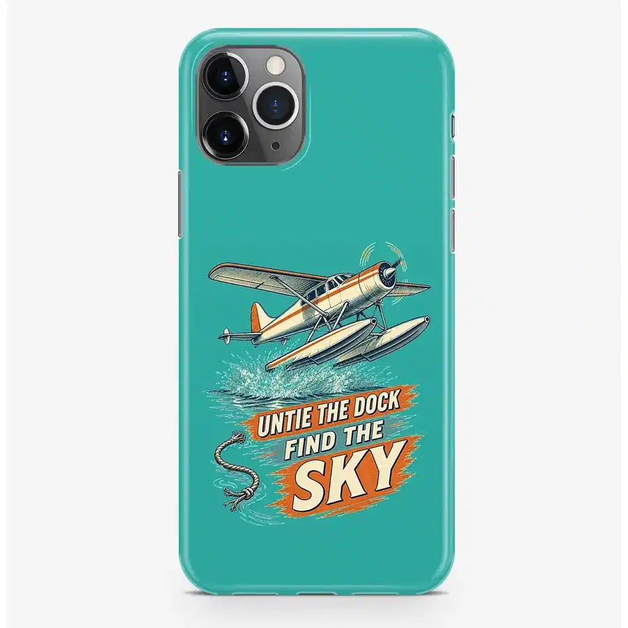 SIGNAL 570 - Untie The Dock Find The Sky - MagSafe iPhone Pro Max design on turquoise magsafe iphone pro max