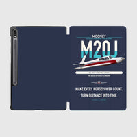 Thumbnail for Mooney M20J 201 design on navy blue samsung tablet tablet case