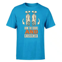Thumbnail for SIGNAL 262 - Arm The Doors And Crosscheck - Premium T-Shirt design on turquoise premium t shirt