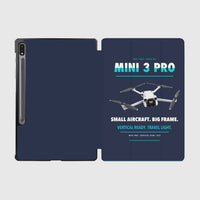 Thumbnail for DJI Mini 3 Pro design on navy blue samsung tablet tablet case