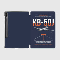 Thumbnail for KB-50J Superfortress design on navy blue samsung tablet tablet case