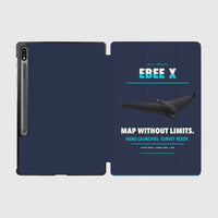 Thumbnail for AgEagle eBee X design on navy blue samsung tablet tablet case