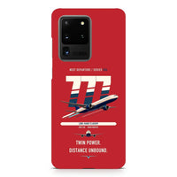 Thumbnail for Boeing 777-300ER design on samsung case - red