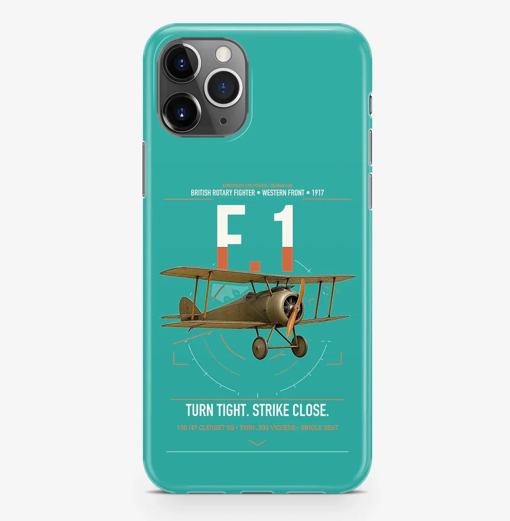 Sopwith Camel F.1 design on turquoise magsafe iphone case, for iPhone Pro Max