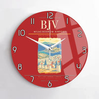 Thumbnail for Milas-Bodrum Airport BJV Wall-Clock No-Frame - Red