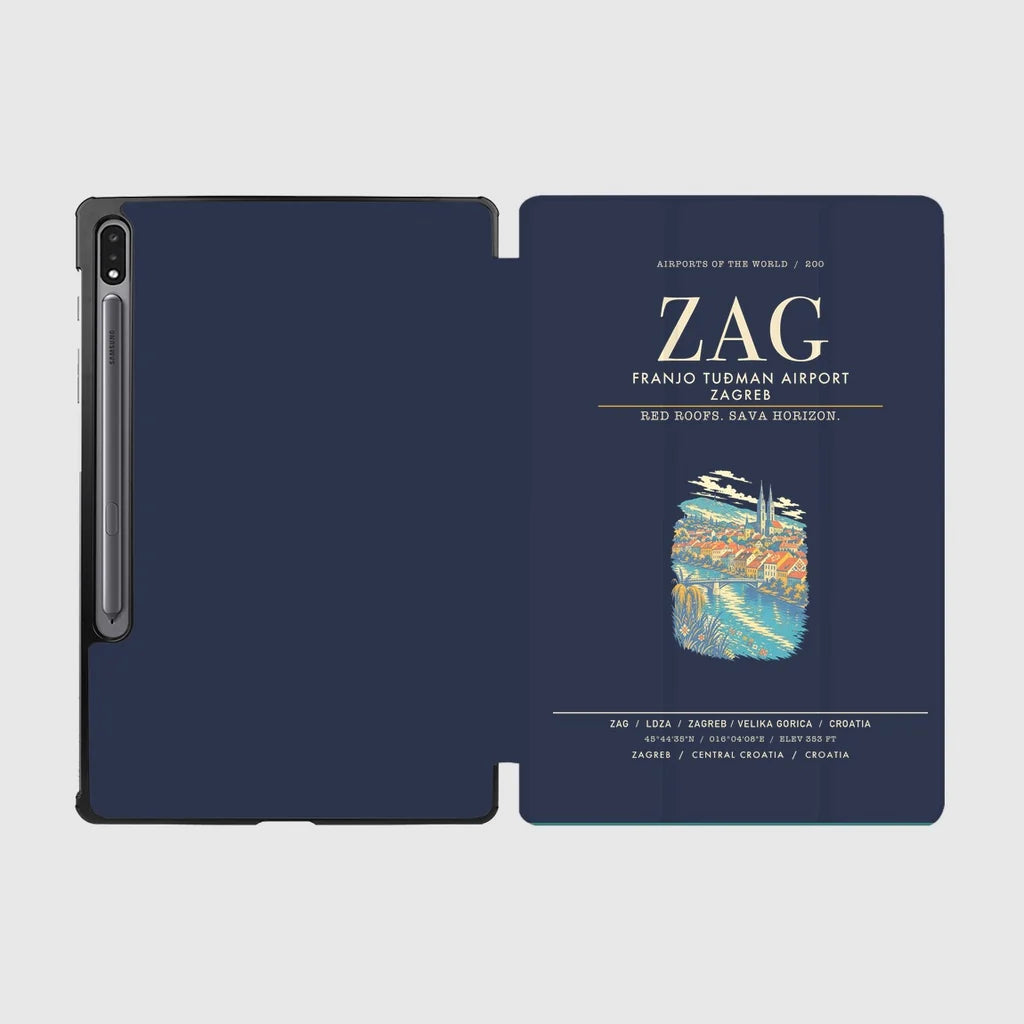 Franjo Tuman Airport Zagreb ZAG - Navy Blue