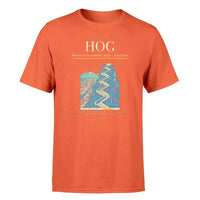 Thumbnail for Frank País Airport (HOG) T-Shirt single-side front print in Orange | frank-país-airport-hog-double-side-t-shirt