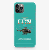 Thumbnail for Airbus UH-72A Lakota design on turquoise magsafe iphone case, for iPhone Pro Max