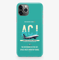 Thumbnail for Airbus ACJ320neo Case ProMax design on turquoise iphone case promax