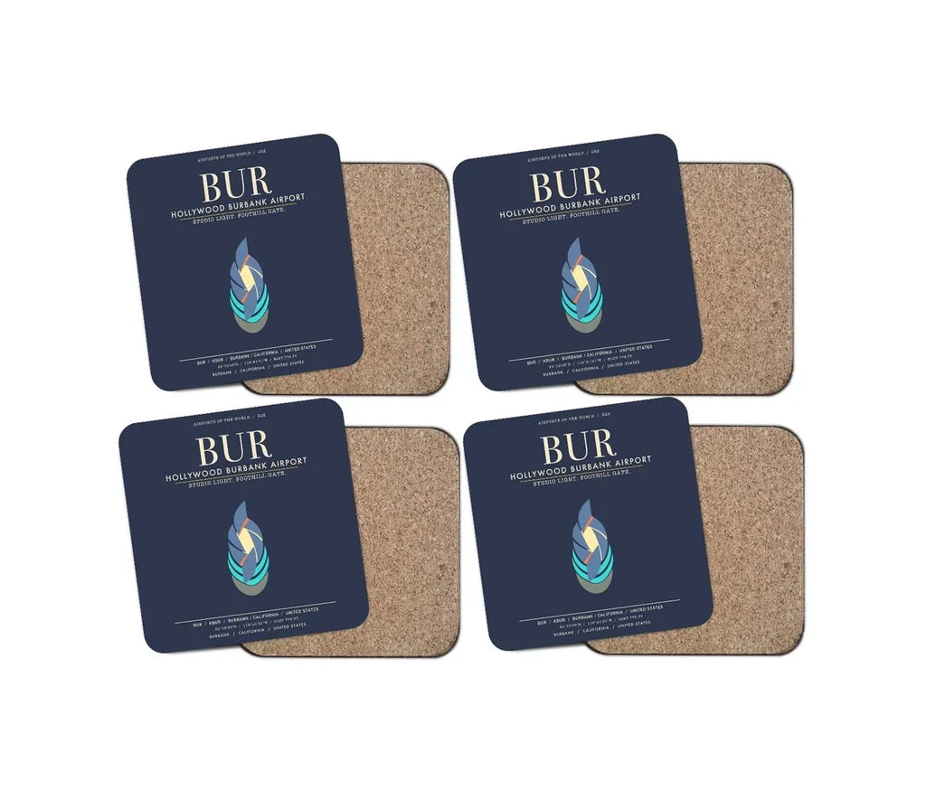 Hollywood Burbank Airport BUR - Navy Blue