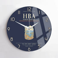 Thumbnail for Hobart Airport HBA Wall-Clock No-Frame - Navy Blue