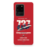Thumbnail for Boeing 737-900ER design on samsung case - red