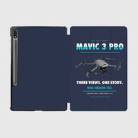 Thumbnail for DJI Mavic 3 Pro design on navy blue samsung tablet tablet case