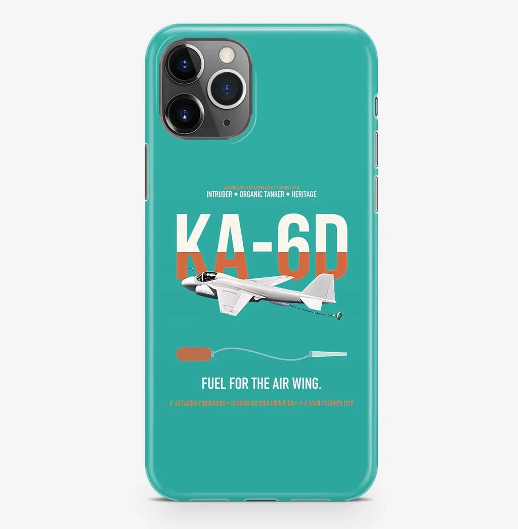 KA-6D Intruder design on turquoise magsafe iphone case, for iPhone Pro Max