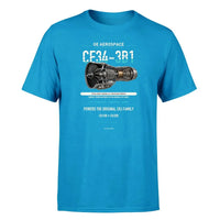 Thumbnail for CF34-3B1 design on turquoise single side