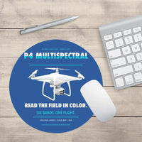 Thumbnail for DJI P4 Multispectral design on blue round mouse pad