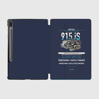 Thumbnail for 915 iS design on navy blue samsung tablet tablet case