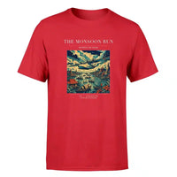 Thumbnail for VINTAGE G4061 - The Monsoon Run - Premium T-Shirt design on red premium t shirt