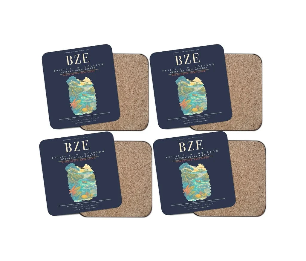 Philip S. W. Goldson International Airport BZE - Navy Blue