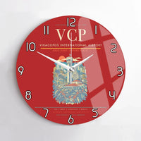 Thumbnail for Viracopos International Airport VCP Wall-Clock No-Frame - Red