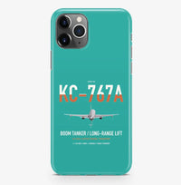 Thumbnail for Boeing KC-767A design on turquoise magsafe iphone case, for iPhone Pro Max