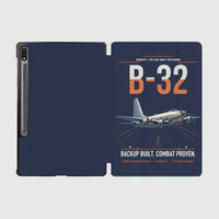 Thumbnail for B-32 Dominator design on navy blue samsung tablet tablet case