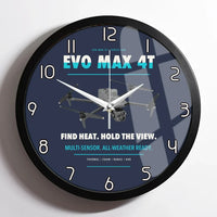 Thumbnail for Autel EVO Max 4T design on navy blue framed wall clock
