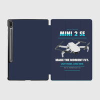 Thumbnail for DJI Mini 2 SE design on navy blue samsung tablet tablet case