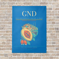Thumbnail for Maurice Bishop International Airport GND — St. George's vertical canvas print - no frame - turquoise background