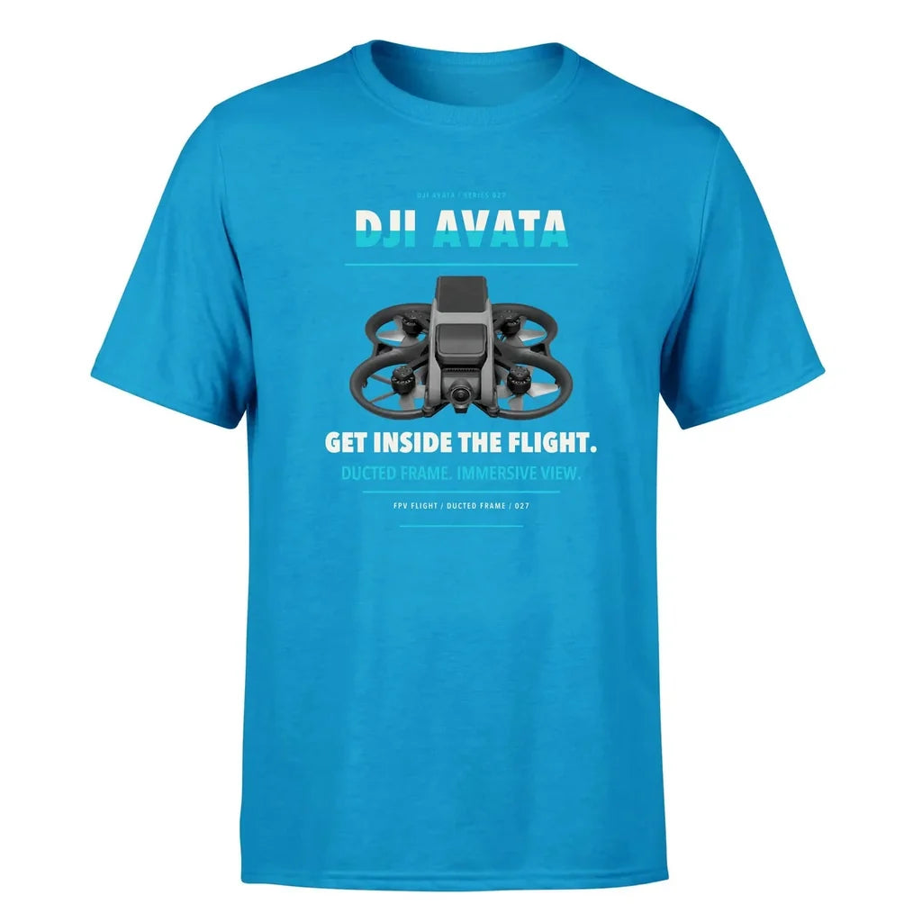 DJI Avata design on turquoise single side