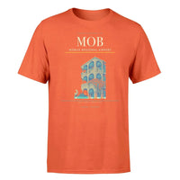 Thumbnail for Mobile Regional Airport (MOB) T-Shirt single-side front print in Orange | mobile-regional-airport-mob-double-side-t-shirt