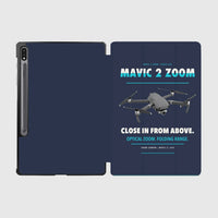 Thumbnail for DJI Mavic 2 Zoom design on navy blue samsung tablet tablet case