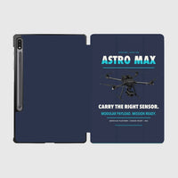 Thumbnail for Freefly Astro Max design on navy blue samsung tablet tablet case