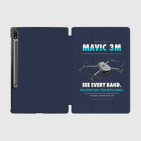 Thumbnail for DJI Mavic 3 Multispectral design on navy blue samsung tablet tablet case