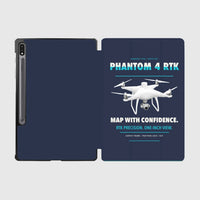 Thumbnail for DJI Phantom 4 RTK design on navy blue samsung tablet tablet case