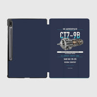 Thumbnail for CT7-9B design on navy blue samsung tablet tablet case