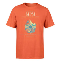 Thumbnail for Maputo International Airport (MPM) T-Shirt single-side front print in Orange | maputo-international-airport-mpm-double-side-t-shirt